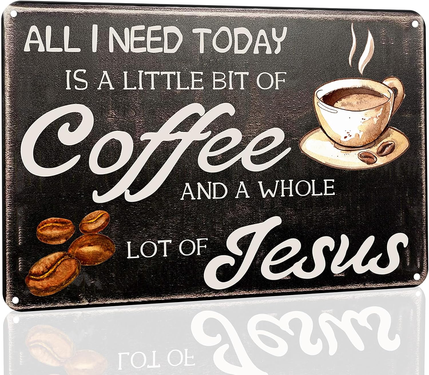 Home Bar And Coffee - Tin Sign - All I Need