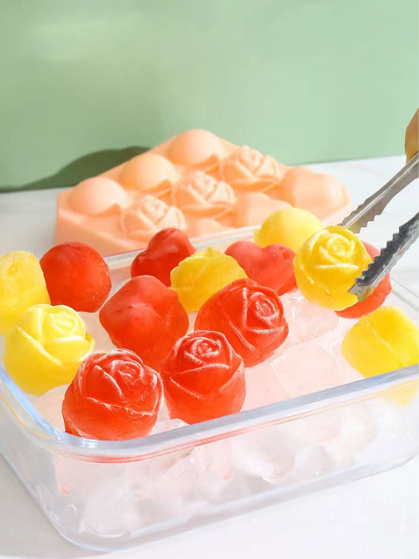 Rose Ice Cube Mold Food-Grade  - огляд і ціна Ice Mold Sphere