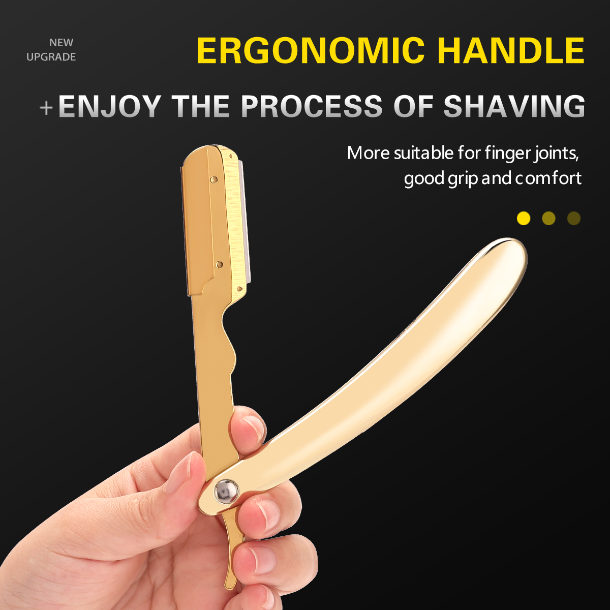 Silver Men Shaving Barber Tool - огляд і ціна Home Barbershop