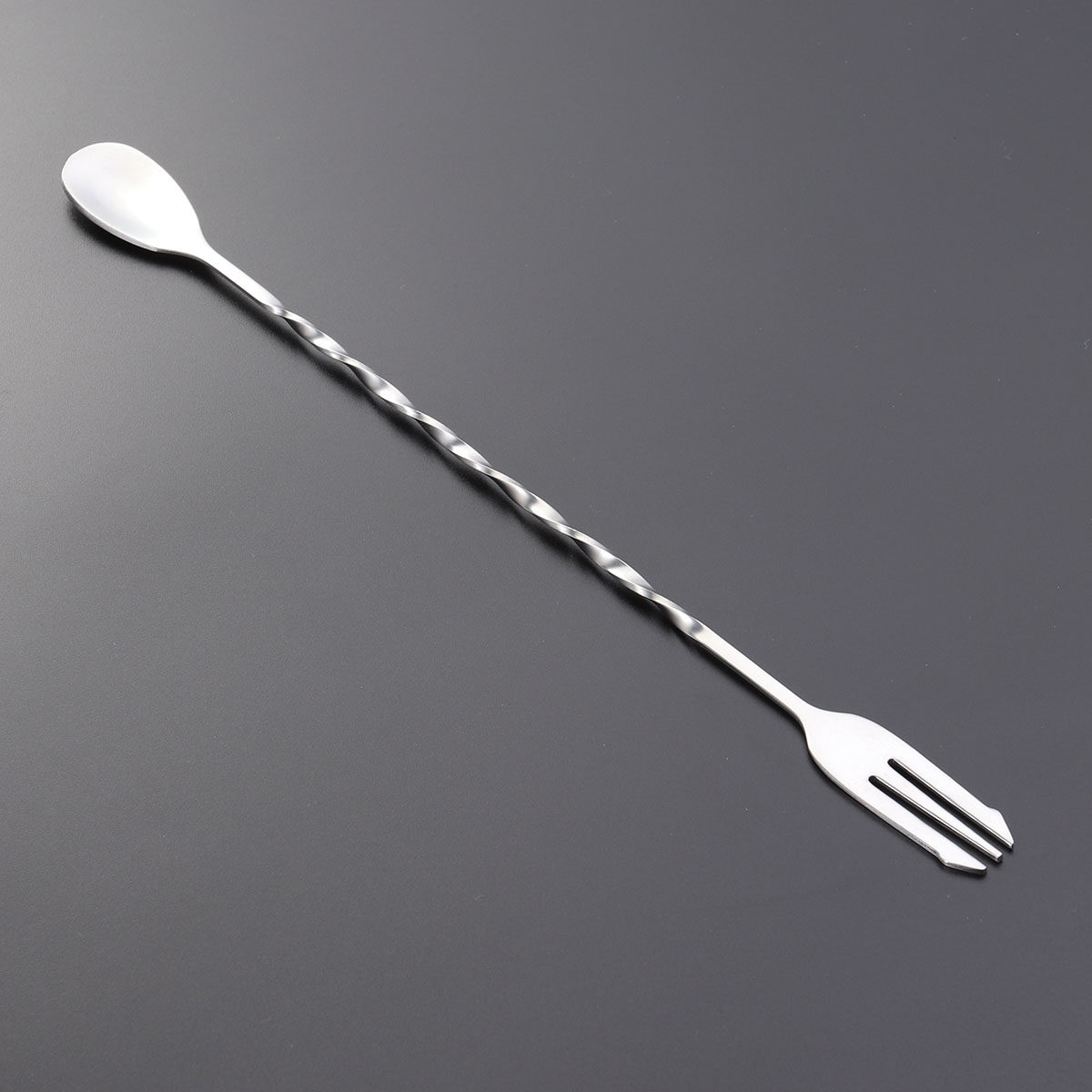 Twisted Spoon Mixing Fork 304  - огляд і ціна Bar Spoon Twisted