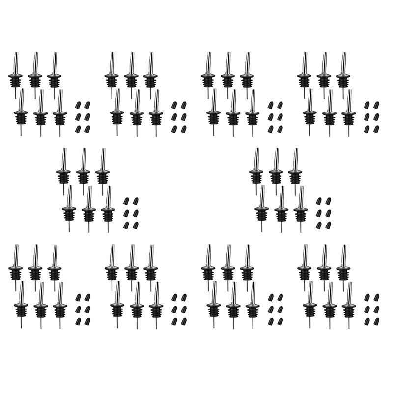 60Pc Stainless Steel Pourers,S - огляд і ціна Speed Pourer Cap