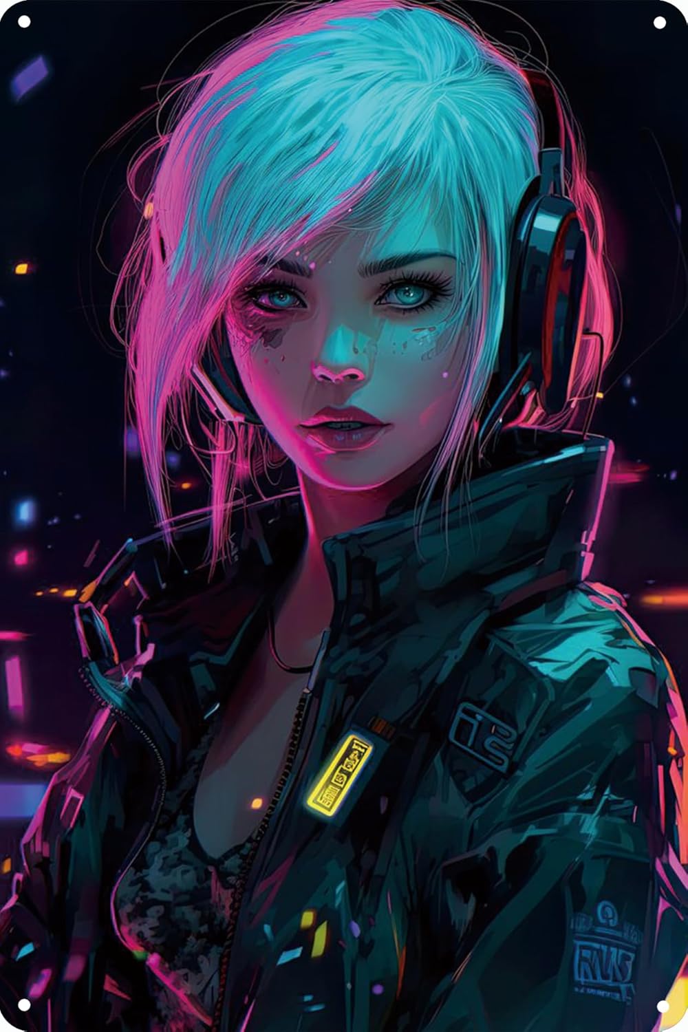 Anime Girl Neon Metal aluminum - огляд і ціна Home Bar And Coffee