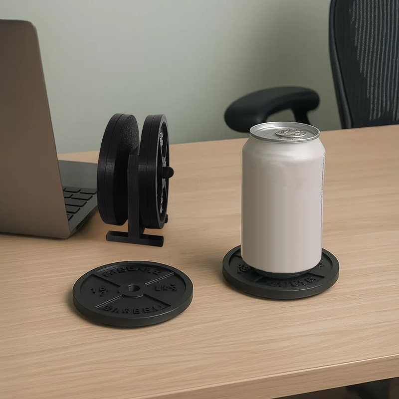Weight Plate Coaster Set Holde - огляд і ціна Home Bar Set